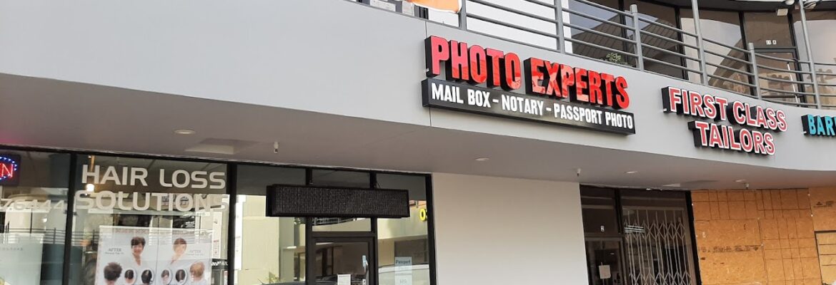 Photo Experts, Passport Photos, Notary, Mailbox Rental, Head shots Wheelchair Rental