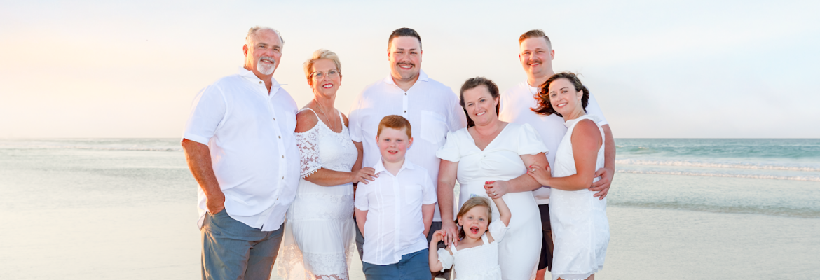 Family Beach Vacation Photography